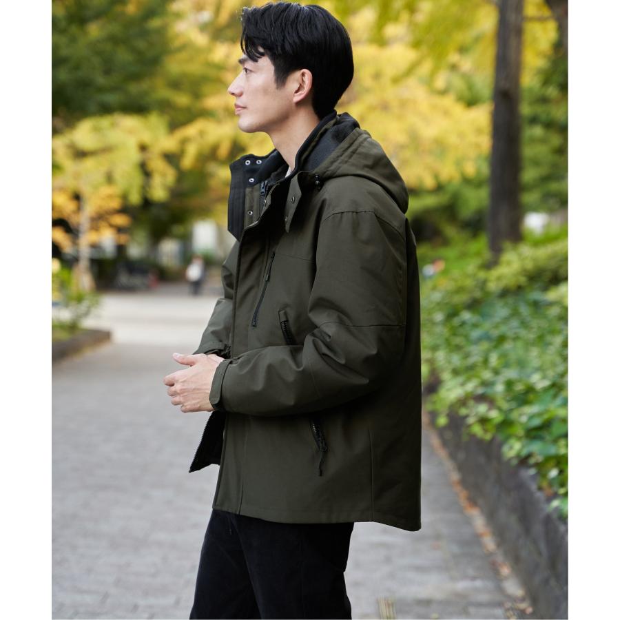 ikka（イッカ） 【芸能人着用】sorona(R) 3WAYマウンテンパーカー【撥