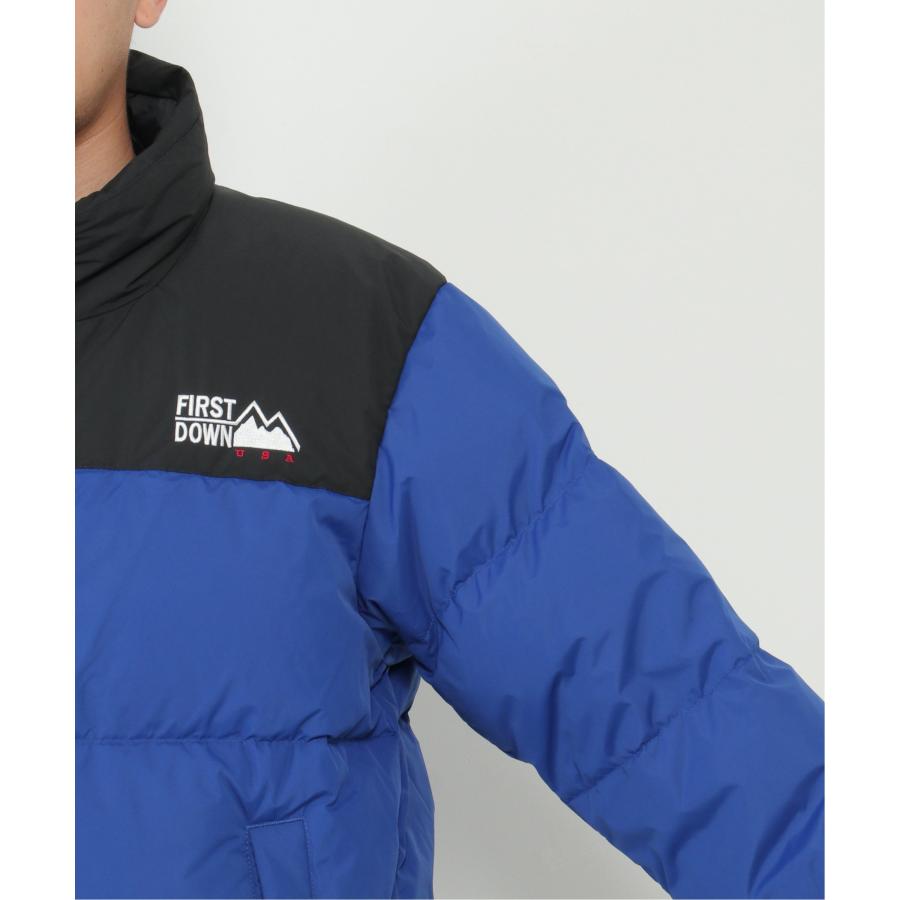 【2WAY】FIRST DOWN ファーストダウン リバーシブルダウンジャケット FIRST DOWN