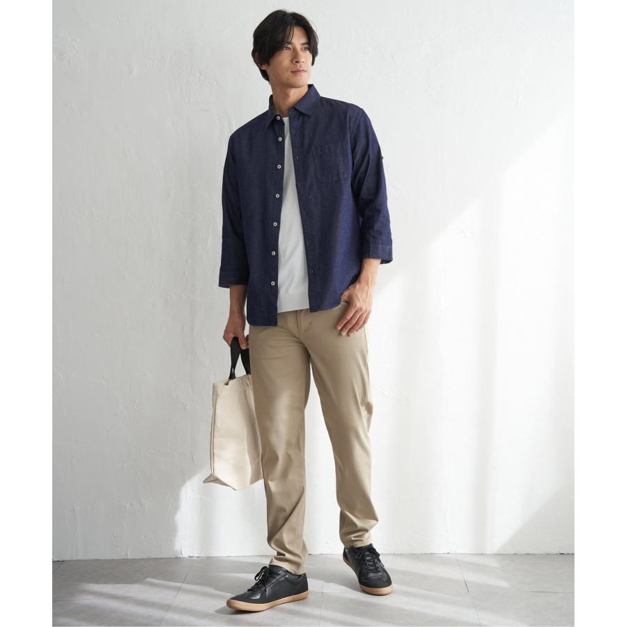 ikka（イッカ） 【雑誌MonoMax5月号掲載】フレンチリネンMIX袖2WAY