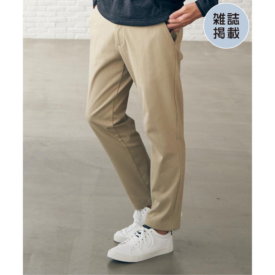 ikka（イッカ） 【雑誌MonoMax12月号掲載】GOKU楽パンツ EASY STRETCH