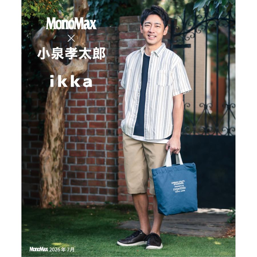 ikka（イッカ） 【MonoMax × 小泉孝太郎】6.5分丈ドビーイージーハーフ