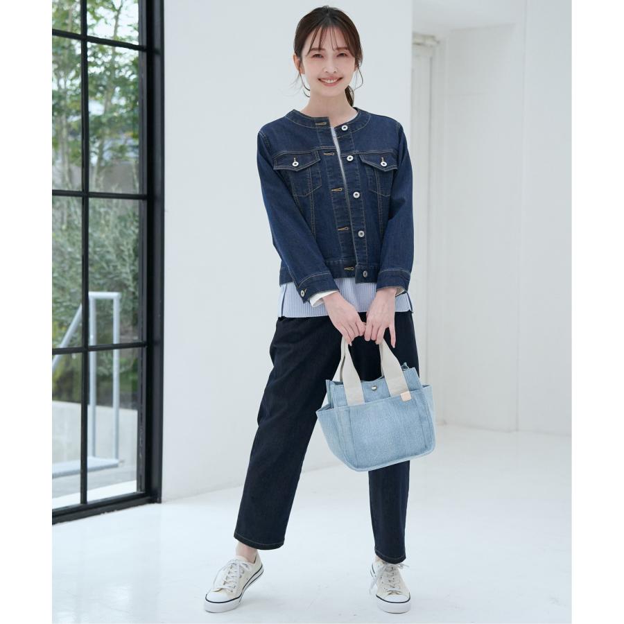 ikka（イッカ） 【雑誌InRed4月号掲載】ストレッチノーカラーGジャン