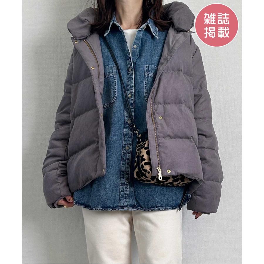 ikka（イッカ） 【雑誌InRed1月号掲載】細コール2WAY洗えるダウン