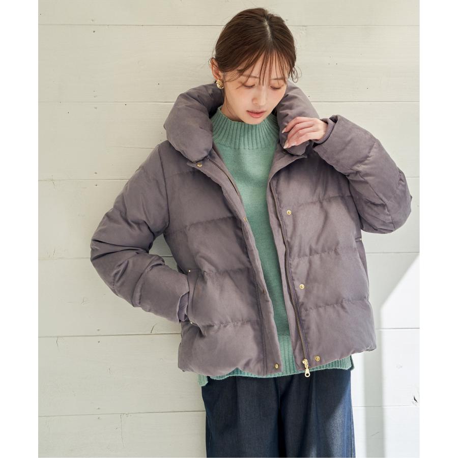 ikka（イッカ） 【雑誌InRed1月号掲載】細コール2WAY洗えるダウン