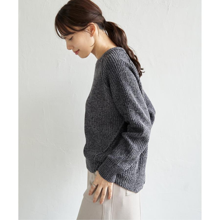 ikka（イッカ） 畦編みモールニットプルオーバー : COX-ONLINE SHOP