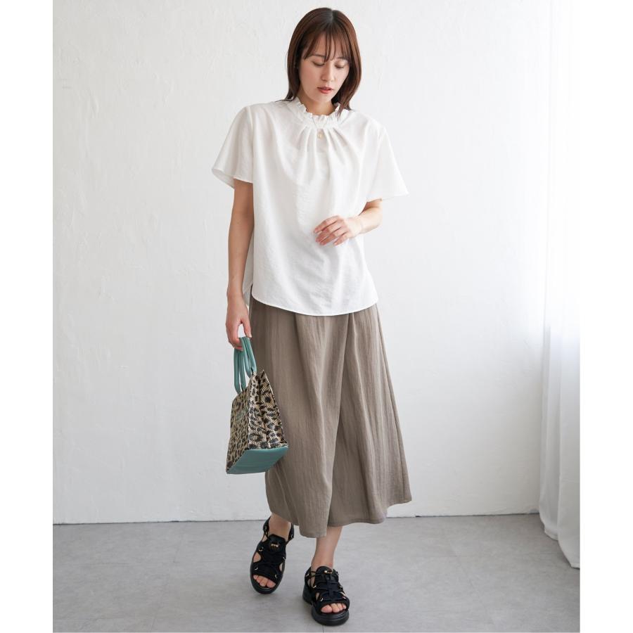 襟フリル2WAY半袖ブラウス : COX-ONLINE SHOP ヤフー店 - 通販 - Yahoo