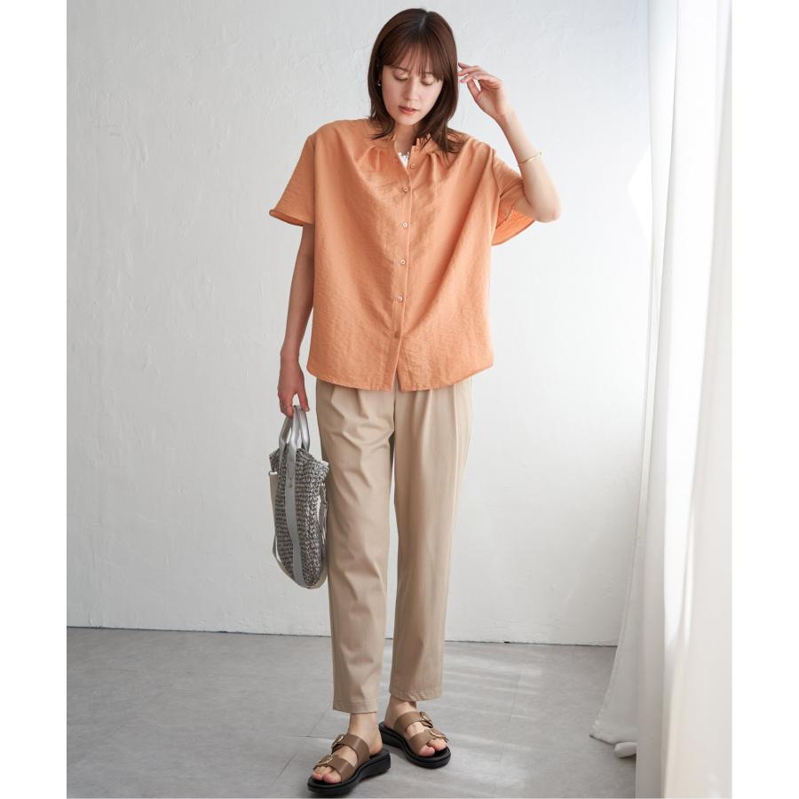 襟フリル2WAY半袖ブラウス : COX-ONLINE SHOP ヤフー店 - 通販 - Yahoo
