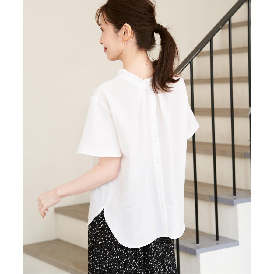 襟フリル2WAY半袖ブラウス : COX-ONLINE SHOP ヤフー店 - 通販 - Yahoo