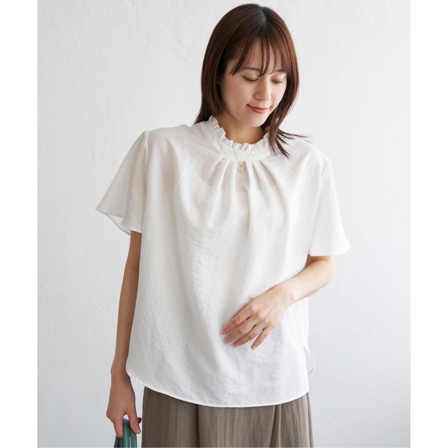 襟フリル2WAY半袖ブラウス : COX-ONLINE SHOP ヤフー店 - 通販 - Yahoo