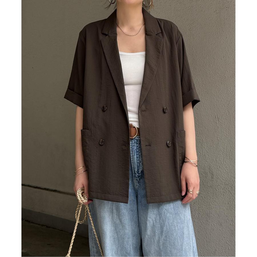 リネンライクハーフスリーブジャケット : COX-ONLINE SHOP ヤフー店