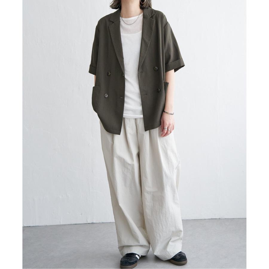 リネンライクハーフスリーブジャケット : COX-ONLINE SHOP ヤフー店