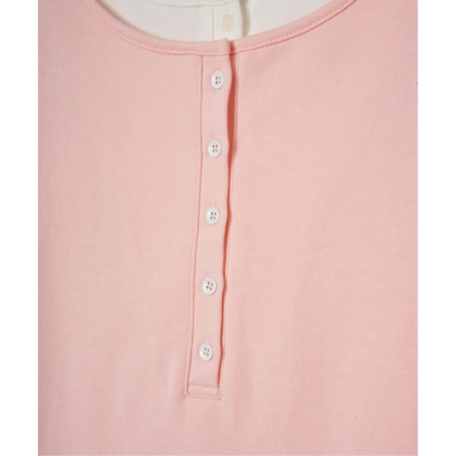 LBC（エルビーシー） ヘンリーネックレイヤー7分袖Tシャツ : COX