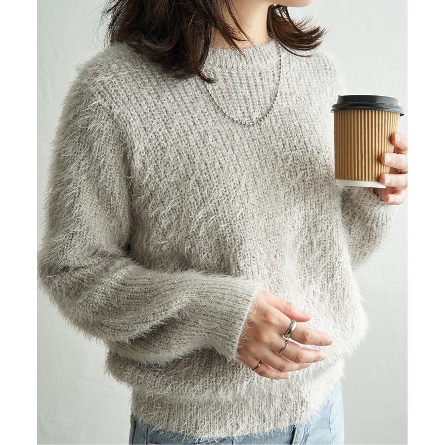 新品⭐︎デパリエ　ラメプルオーバー ショートシャギーラメプルオーバー|allureville OFFICIAL SITE