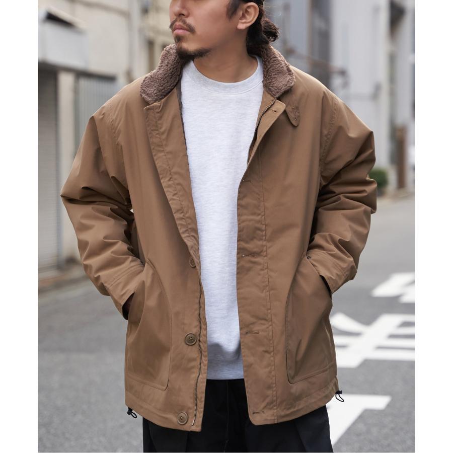 N-1タイプ デッキジャケット THE BLACK ACES ボア 40R アルパカボアを