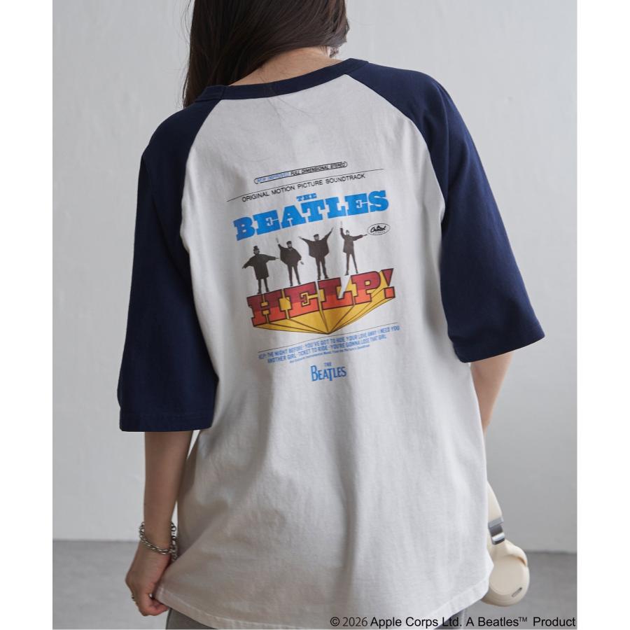 VENCE EXCHANGE 【別注】THE BEATLES ザ ビートルズ HELPラグランT