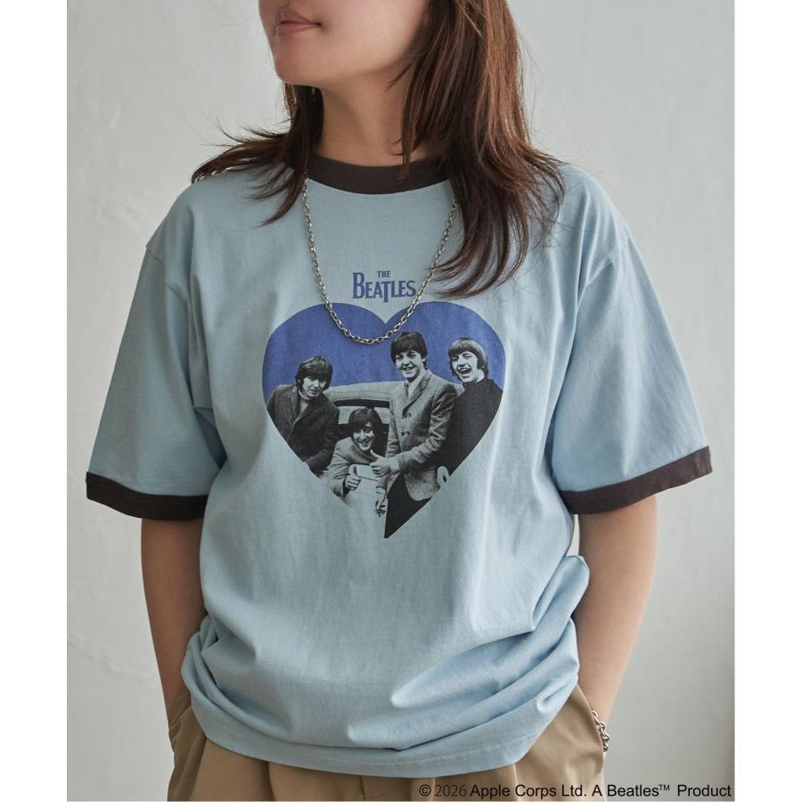 VENCE EXCHANGE THE BEATLES ザ ビートルズ リンガープリントTシャツ