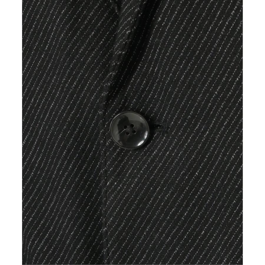 IKKA LOUNGE 【セットアップ対応】BLKウールミックスジャージ