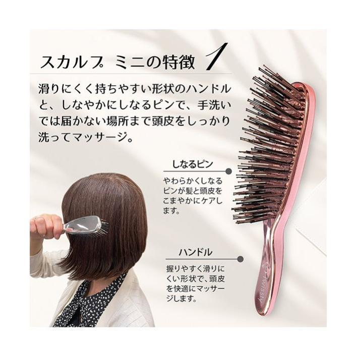 Twissty ツイスティ スカルプミニブラシ シルバー : COX-ONLINE SHOP