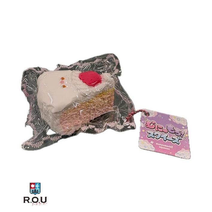 むにゅもちスクイーズ ショートケーキ : COX-ONLINE SHOP ヤフー店
