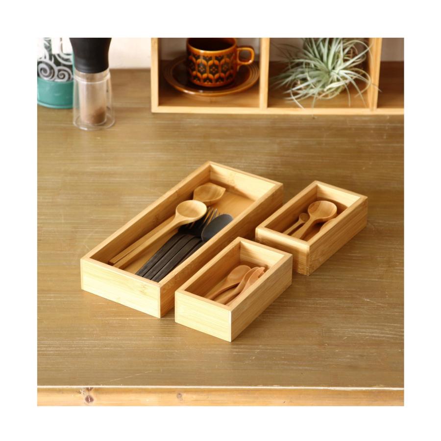 TOKYO DESIGN CHANNEL たけやか バンブー整理ケース 3個セット SPICE