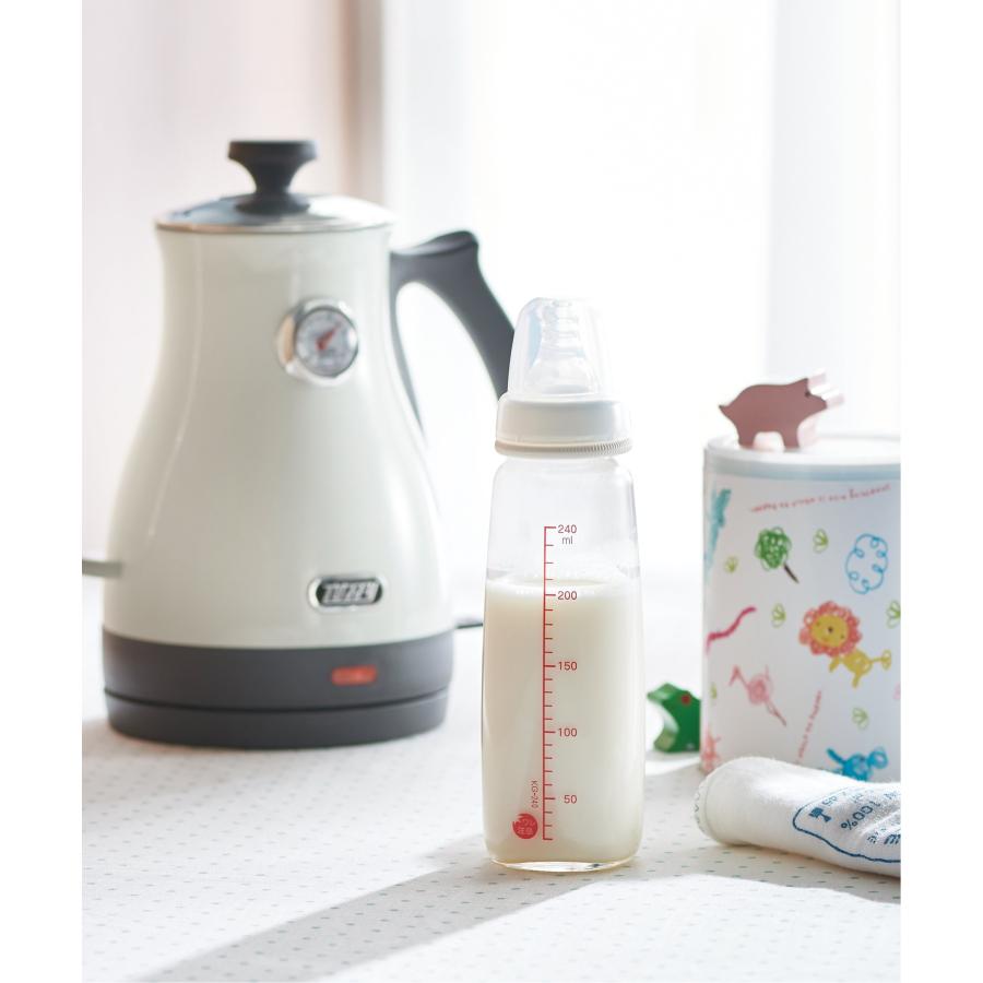 Toffy トフィー 温度付き電気ケトル 電気ケトル 細口 軽量 セーフ