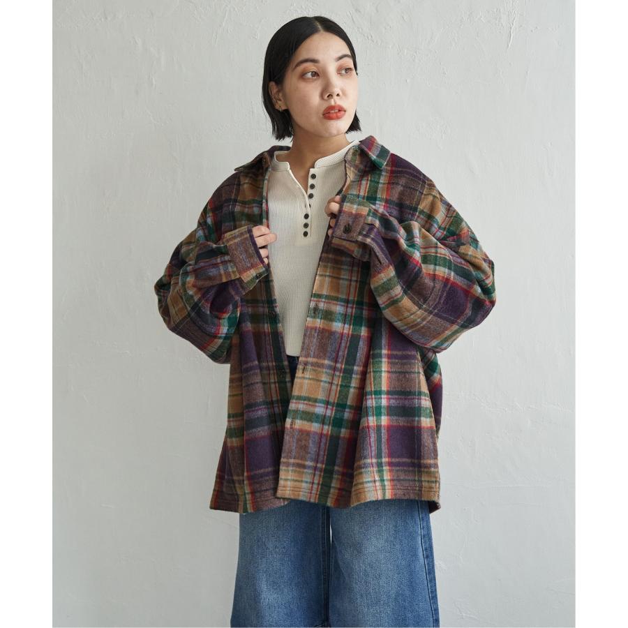 BEVERLY HILLS POLO CLUB シャギーチェックシャツ BEVERLY HILLS POLO CLUB】シャギーチェックシャツ