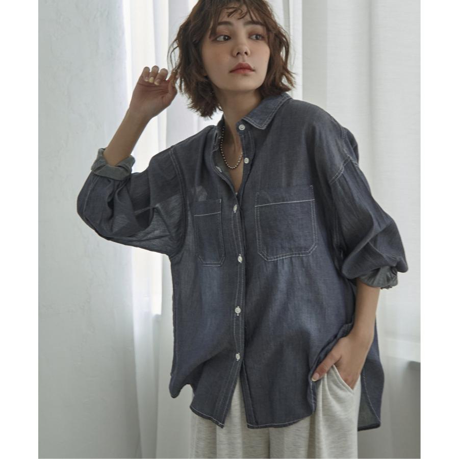 notch. シアーデニムシャツ : COX-ONLINE SHOP ヤフー店 - 通販