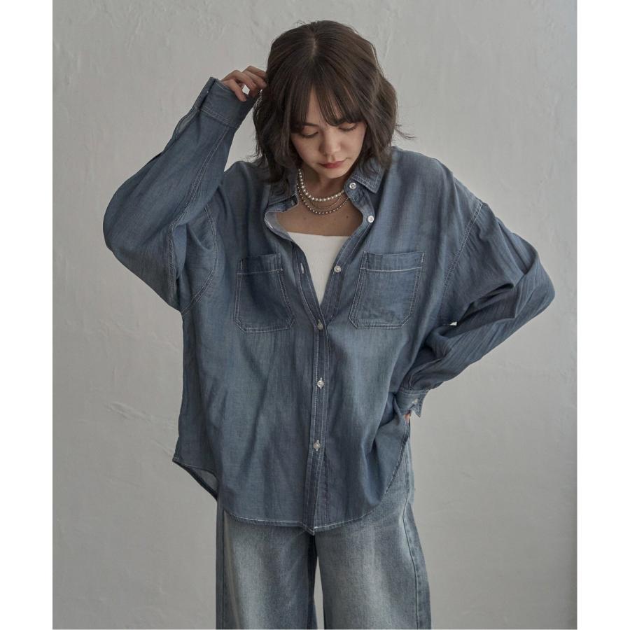 notch. シアーデニムシャツ : COX-ONLINE SHOP ヤフー店 - 通販