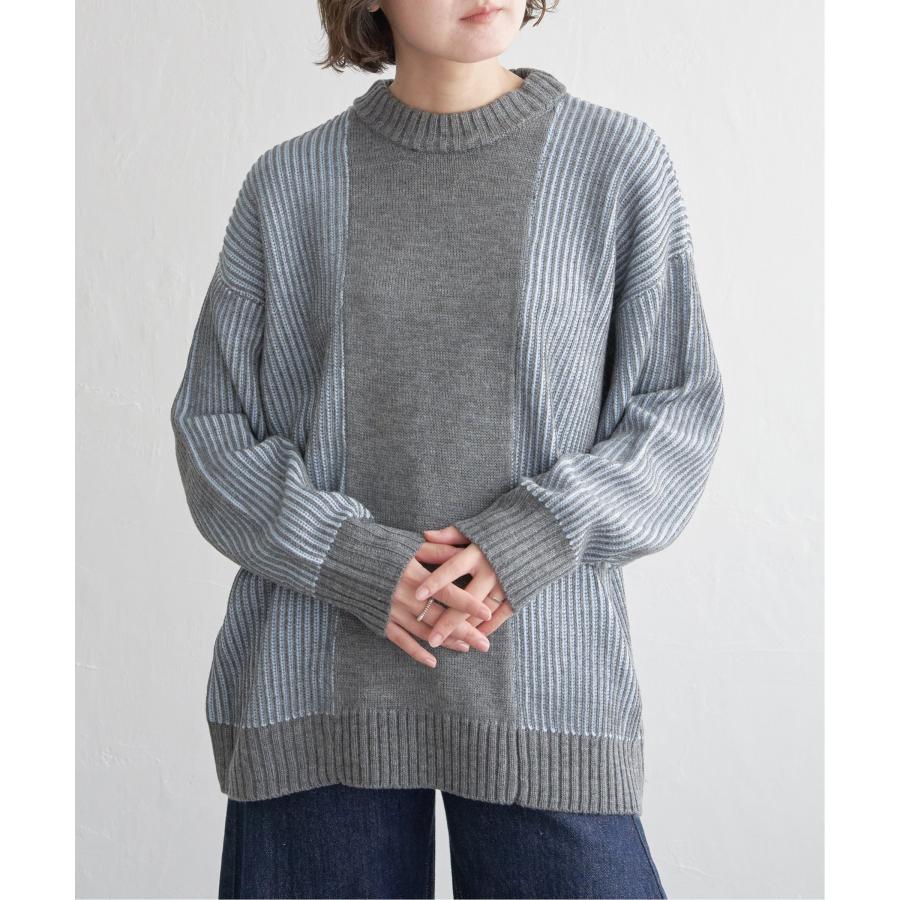 notch. 配色リブプルオーバーニット : COX-ONLINE SHOP ヤフー店