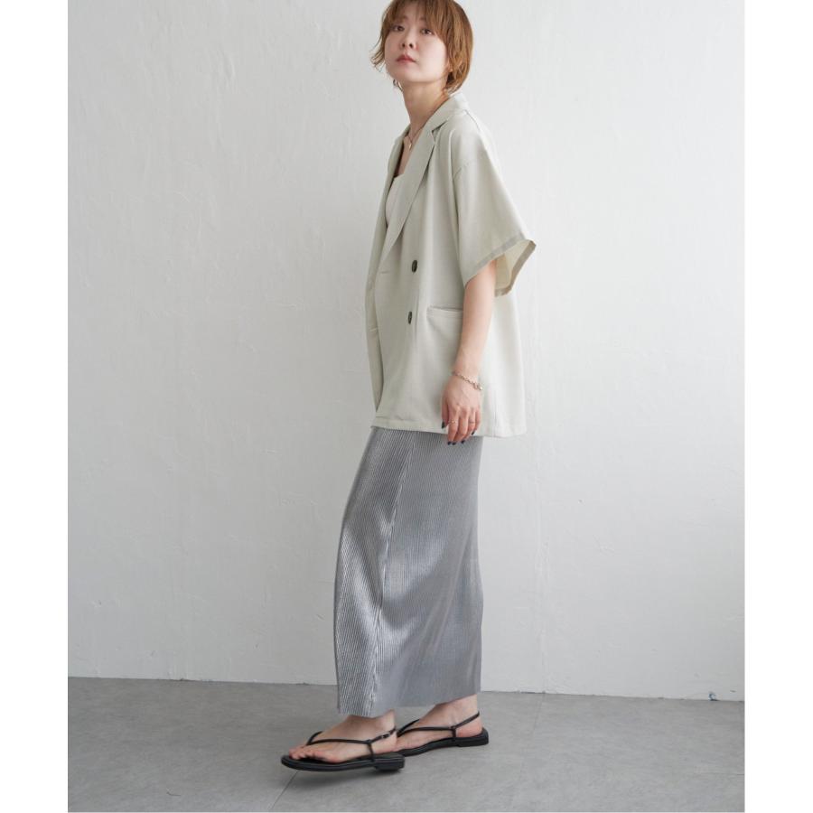 ハーフスリーブジャケット ブラック レイヤードハーフスリーブジャケット(FREE BLACK): : ウィメンズ