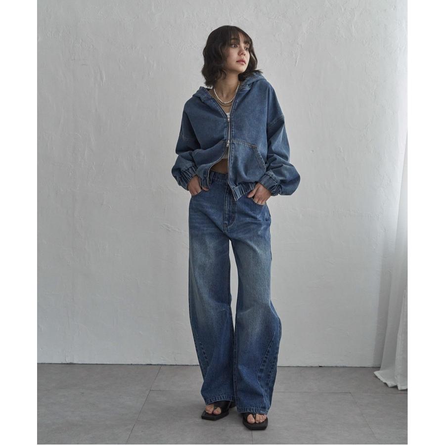 notch. 【notch.by yui】Wジップデニムパーカー : COX-ONLINE SHOP