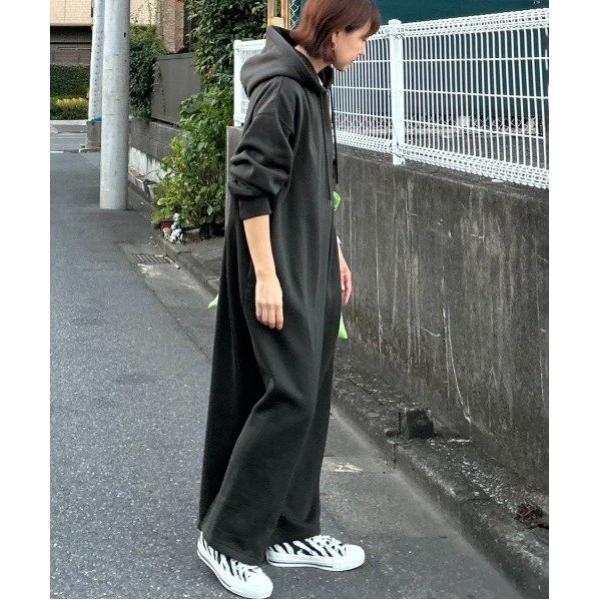 ★LOUNIE　　フリース・フーディワンピース未着用! notch. 【 notch. by KR 】裏起毛フーディワンピース : COX-ONLINE