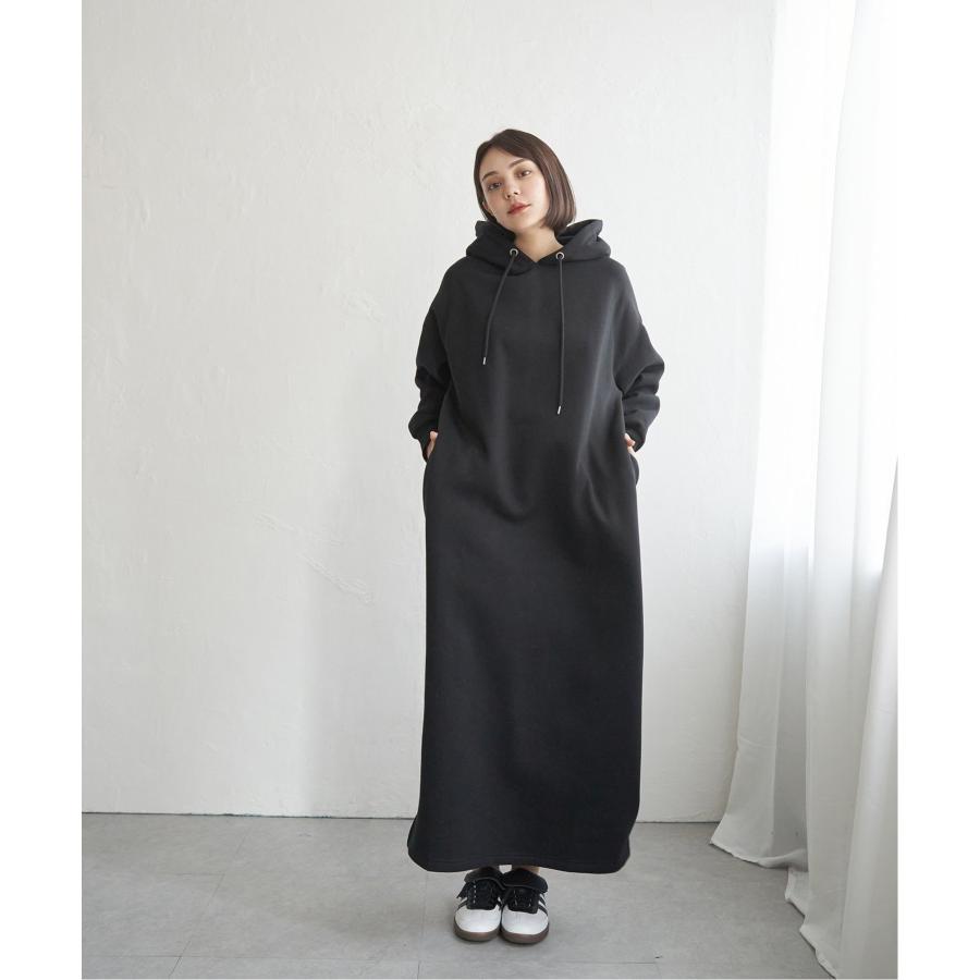 notch. 【 notch. by KR 】裏起毛フーディワンピース : COX-ONLINE