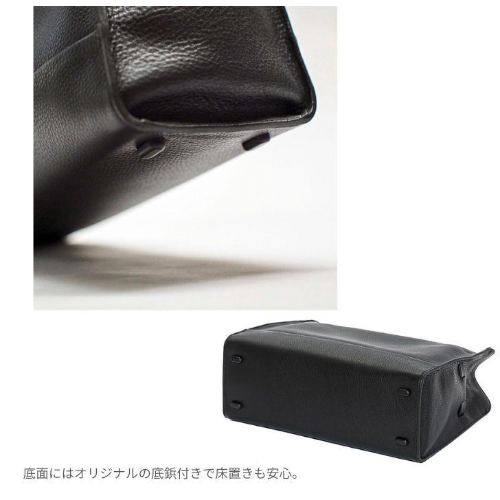 TOMOE トモエ 2WAYトートバッグ レザー 本革 ブラック シボ革 TOMOE トモエ 2WAYトートバッグ レザー 本革 ブラック シボ革
