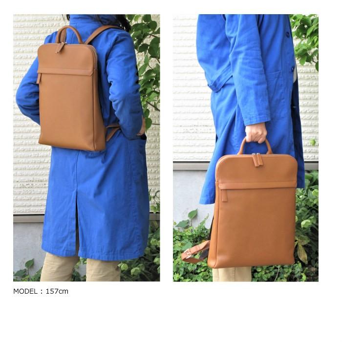 薄マチ レザーリュック バックパック ビジネス リュックサック