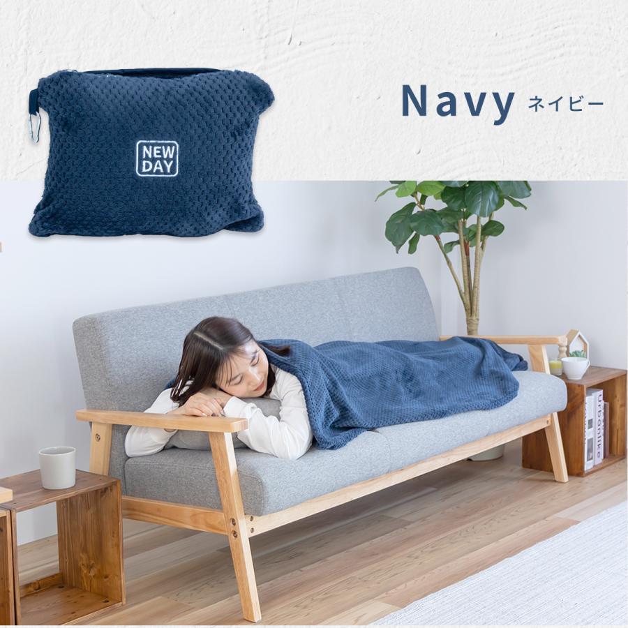 COYOLI ブランケット 旅行用 165×105 収納袋付き カラビナ付き