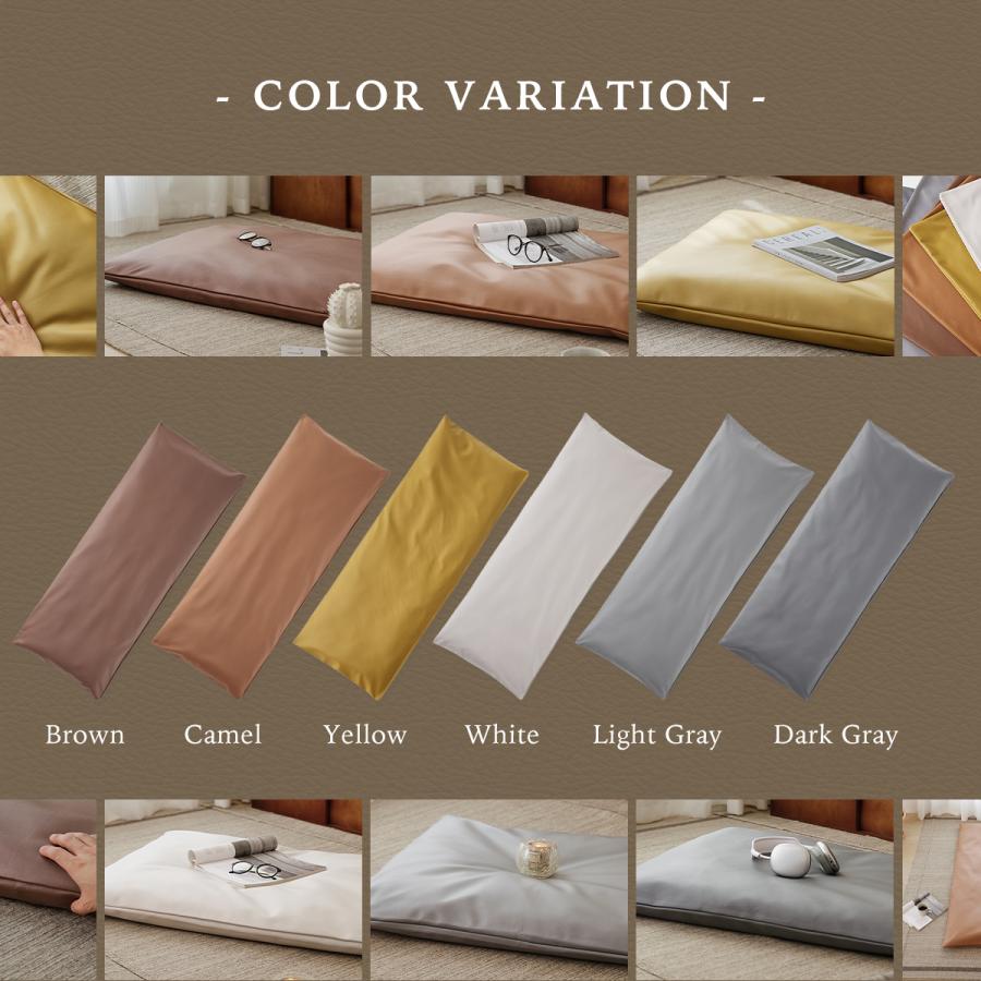 長座布団カバー ごろ寝カバー レザー レザー調 革 70×150 ごろ寝 秋冬 おしゃれ 防水 ごろ寝布団カバー ロングクッション 34811 爆買 | COYOLI | 07