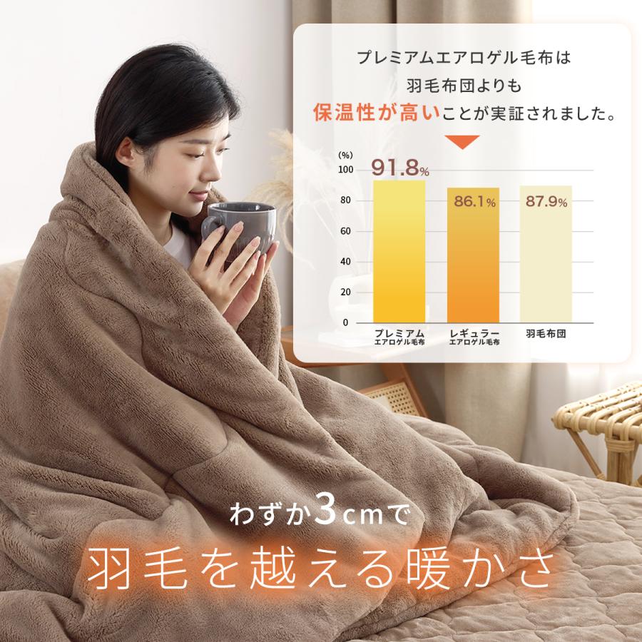 COYOLI 【2025新作】 毛布 エアロゲル ブランケット ダブル プレミアム