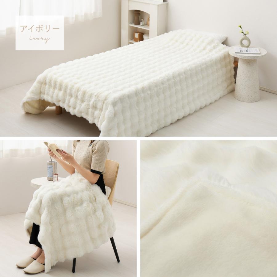 COYOLI 毛布 ふわもこ毛布 シングル 140×200 もこもこ 冬用 収納袋付き