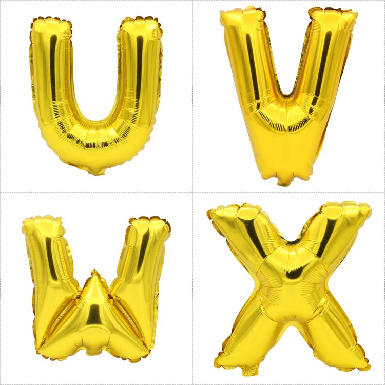 A-Z 約40cm アルファベット 風船 バルーン 飾り付け パーティー