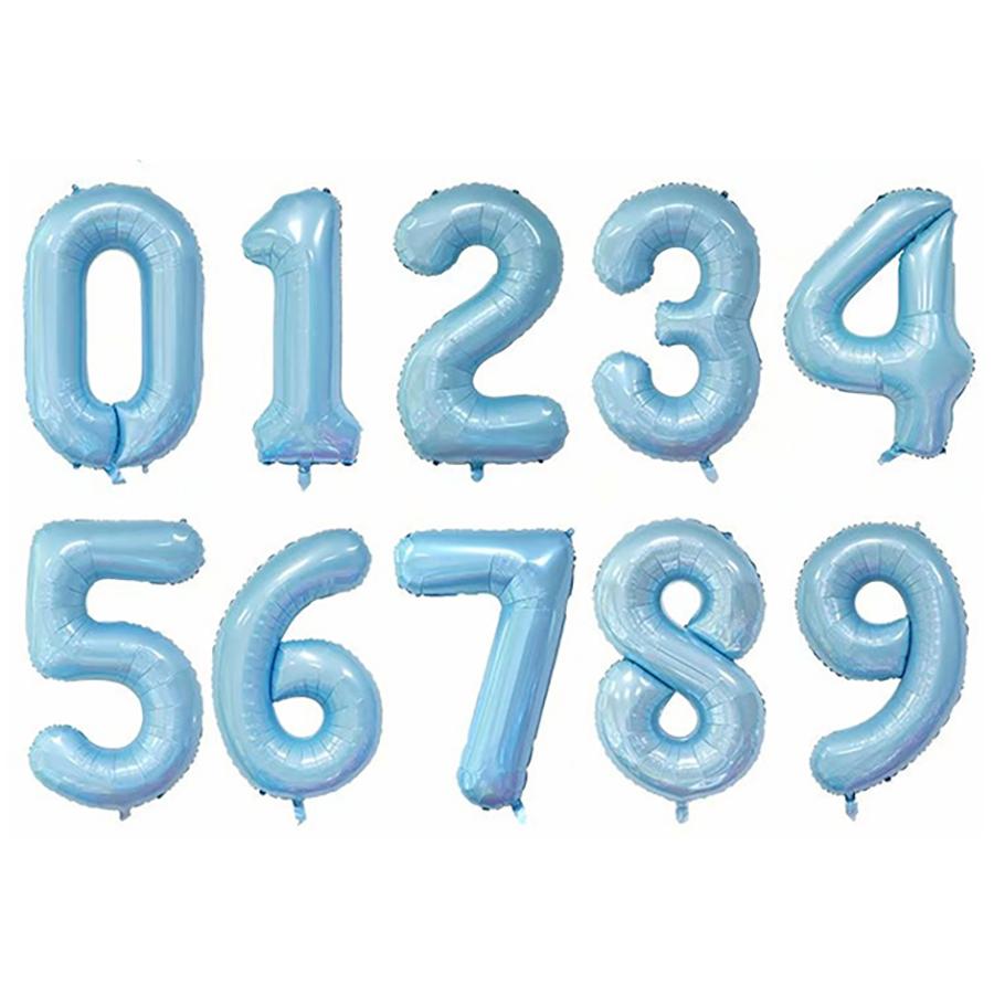 BIG 40インチ 誕生日の飾り付け 数字 ナンバーバルーン 特大 巨大 風船