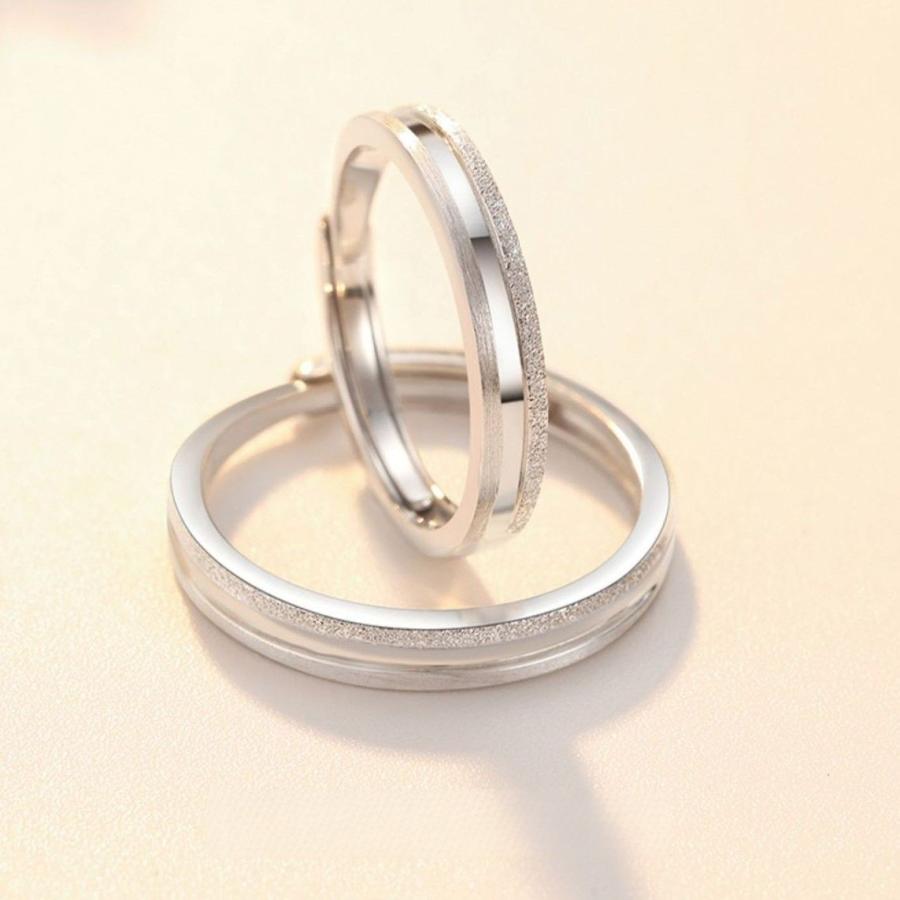 ペアリング フリーサイズ カップル お揃い 金属アレルギー対応 ペア