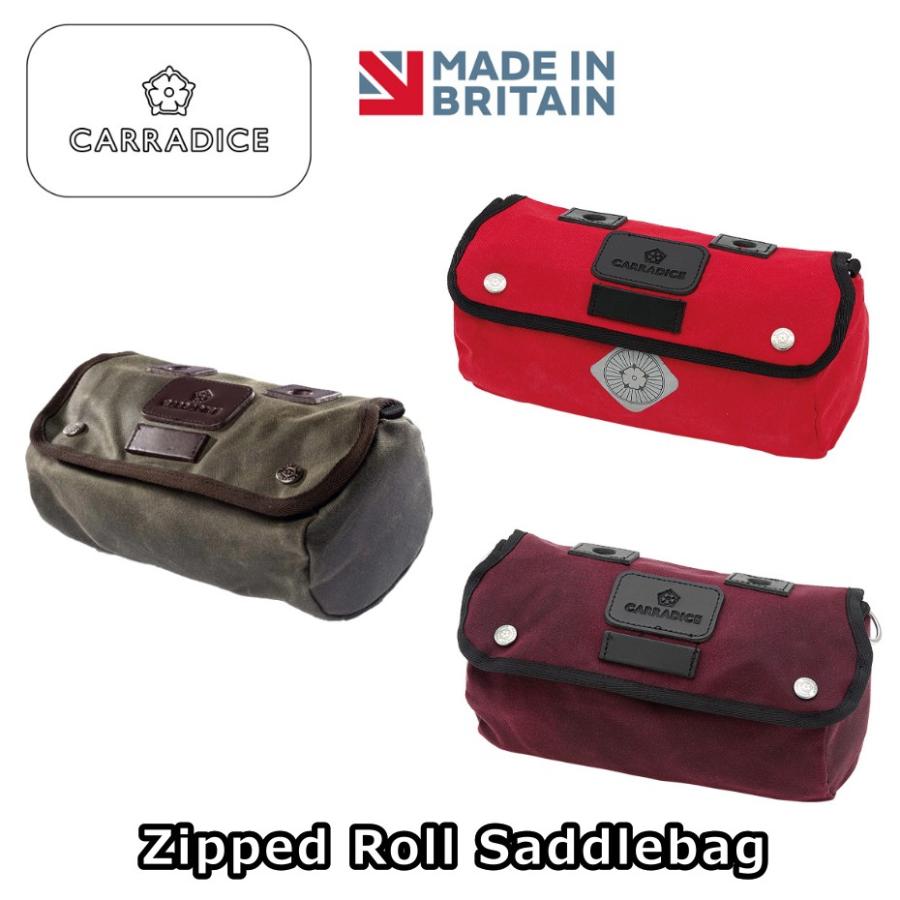 CARRADICE キャラダイス Zipped Roll Saddlebag 3.5L ジップロール