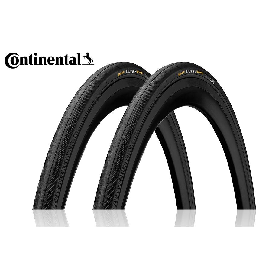 23cContinental Ultra Sport III 2本セット 2本セット CONTINENTAL ULTRA SPORT III Clincher Tire BLACK