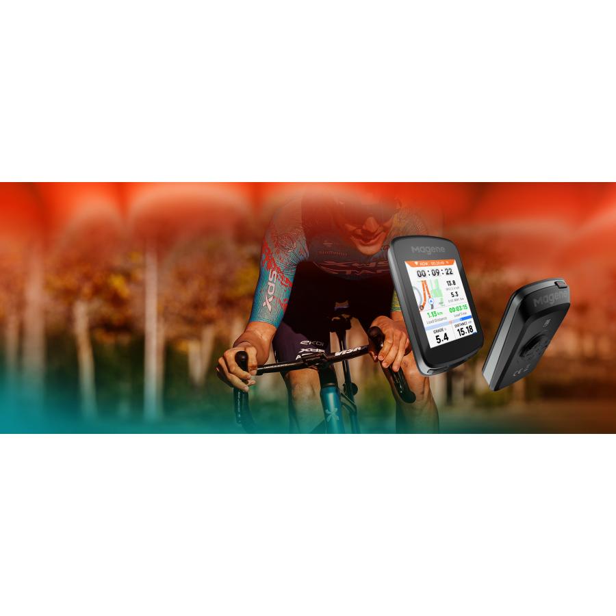 Magene マージーン C606 PRO スマートGPSバイクコンピュータ cycle