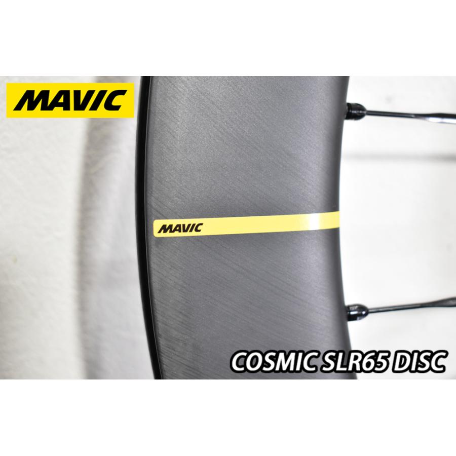 MAVIC cosmicSLR65 前後セット MAVIC（マヴィック） MAVIC COSMIC SLR65 DISC F/R PAIR WHEEL SET