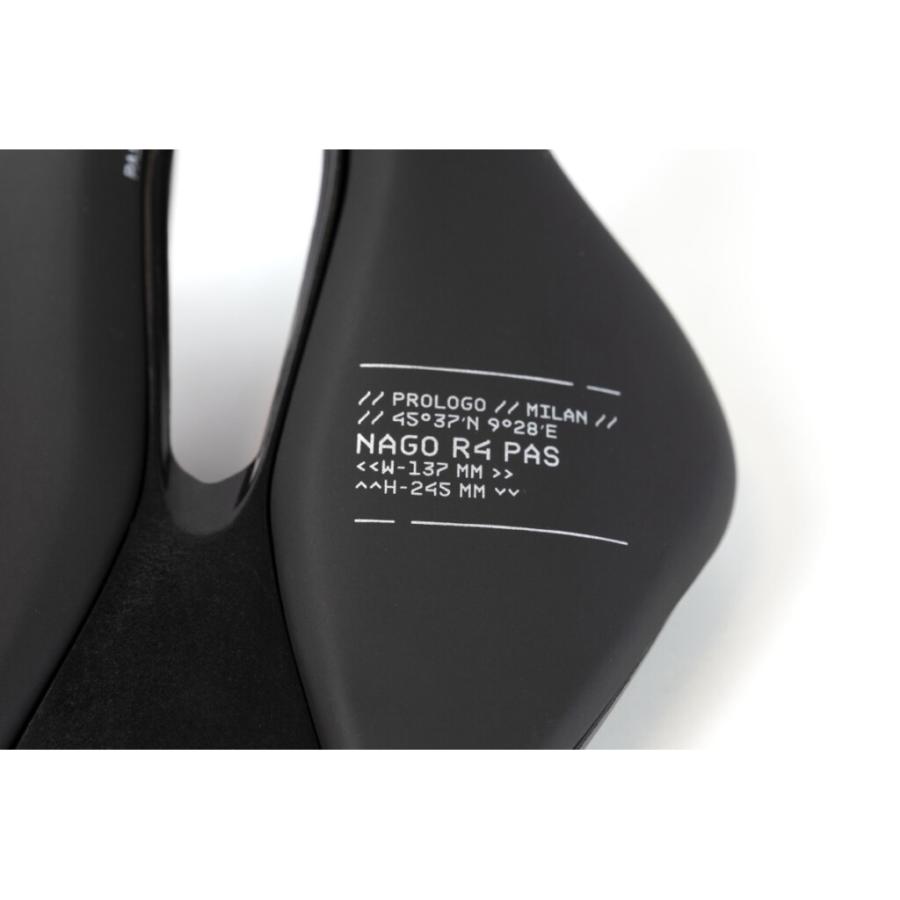 PROLOGO NAGO R4 PAS NACK HARD BLACK SADDLE 245×137mm-147mm PROLOGO NAGO R4 PAS NACK HARD BLACK SADDLE 245×137mm-147mm