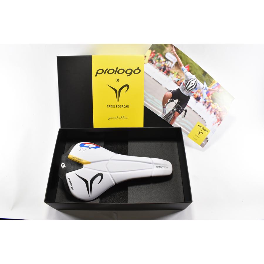 PROLOGO SCRATCH M5 NACK Tadej Pogacar Special Edition Saddle PROLOGO SCRATCH M5 NACK Tadej Pogacar Special Edition Saddle