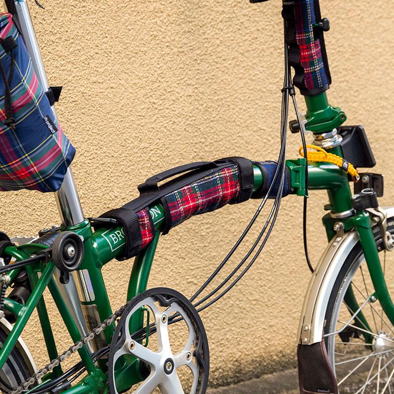 rin project 【リン プロジェクト】 BPキャリーハンドル ツイード NAVY