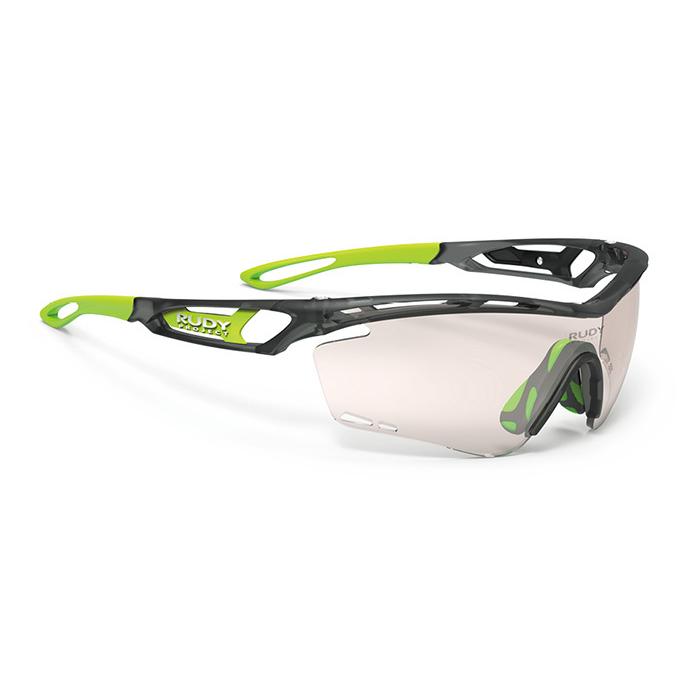 RUDYPROJECT TRALYX ルディプロジェクト トラリクス アイスグラファイトマットフレーム インパクトX2 調光レーザーブラウンレンズ